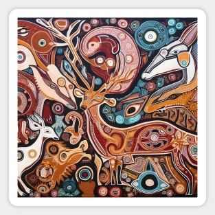 Explore the Cultural Depth: Australian Aboriginal Art and Unique Visual Traditions Magnet